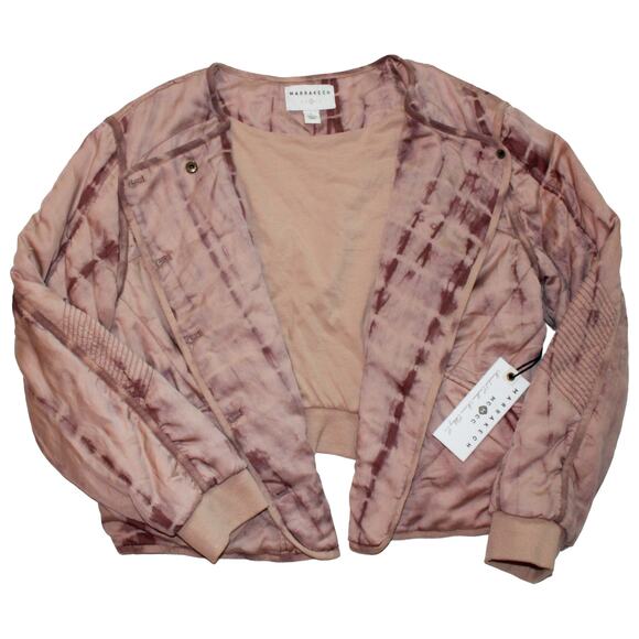 Anthropologie Marrakech Quilted Bomber Jacket NWT - Picture 1 of 13